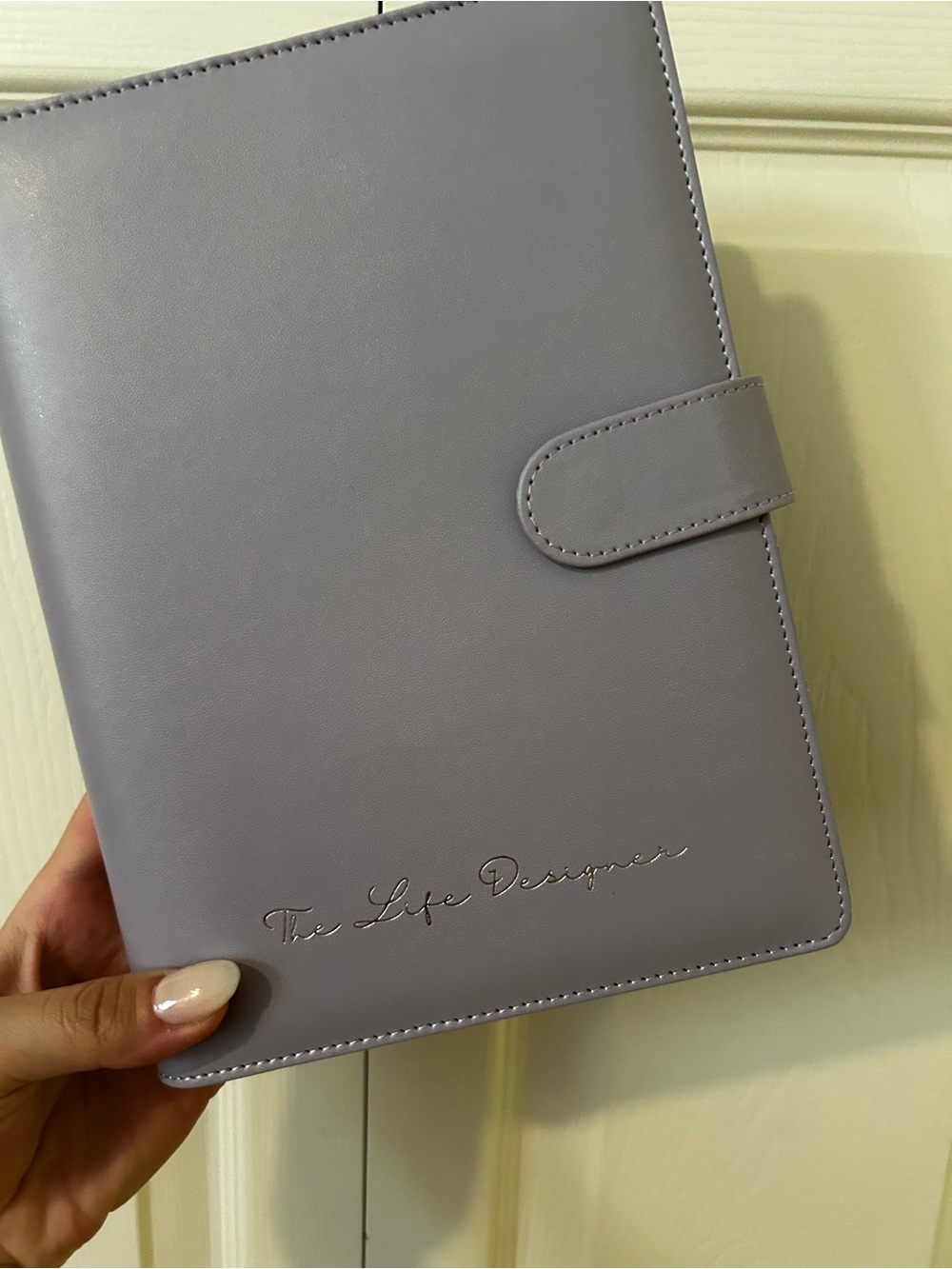 Lilac Planner Notebook - "The Life Designer"